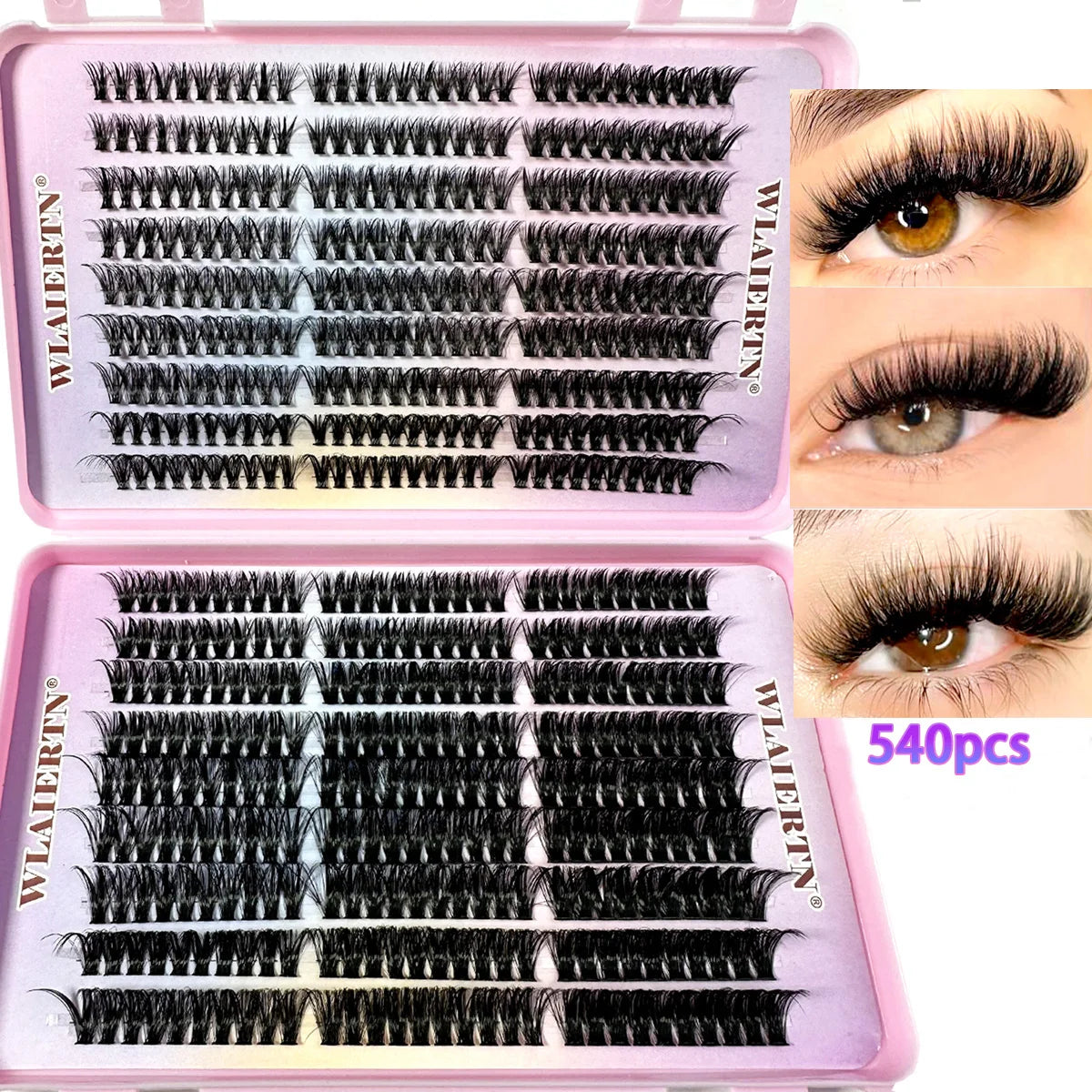 Mixed Natural Eyelash Extension